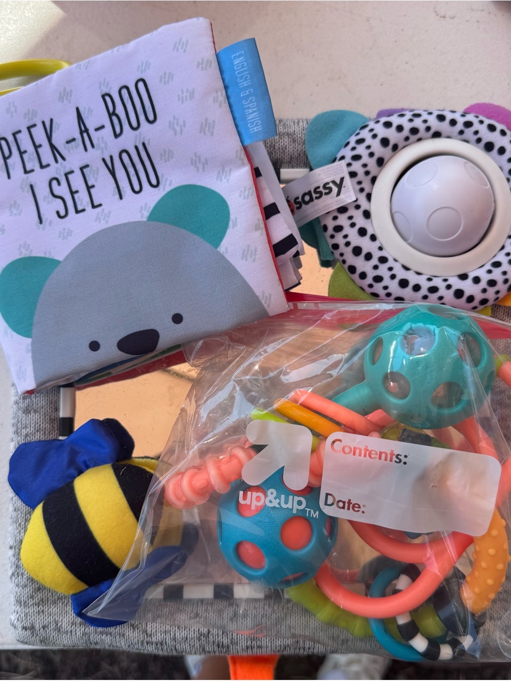 Sassy baby toys